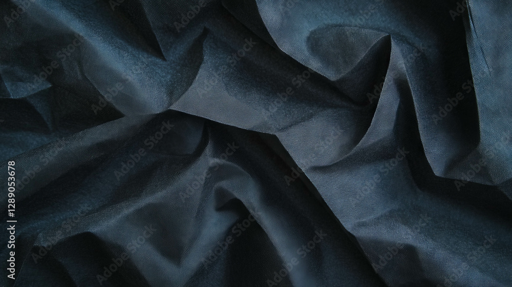 Poster black rumpled paper texture overlay for artistic backgrounds and design projects