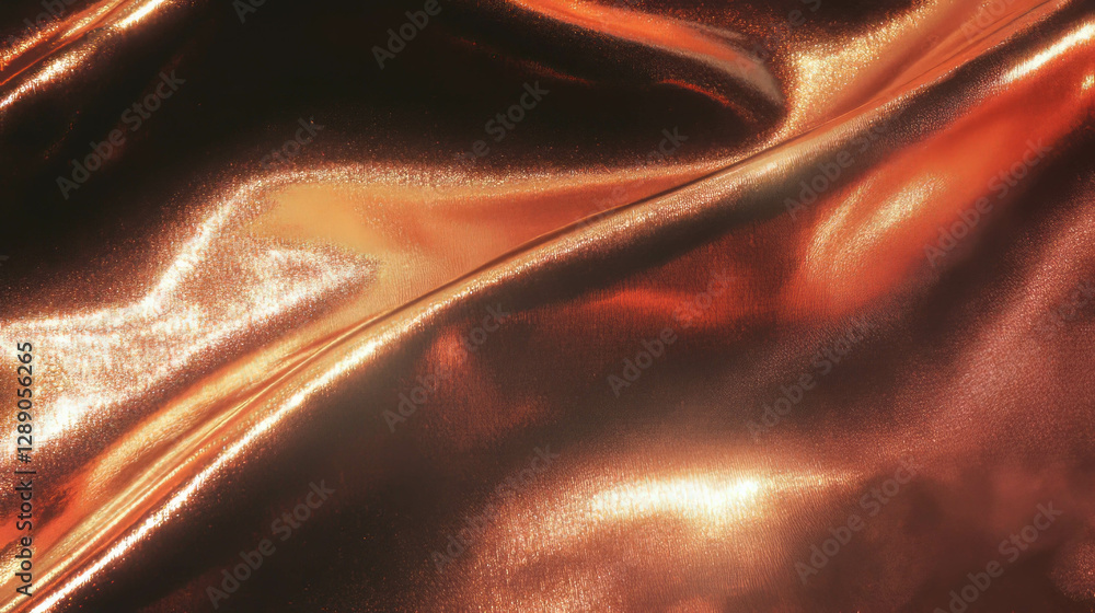 Poster copper texture with fine grain in subtle overlay for design and decoration