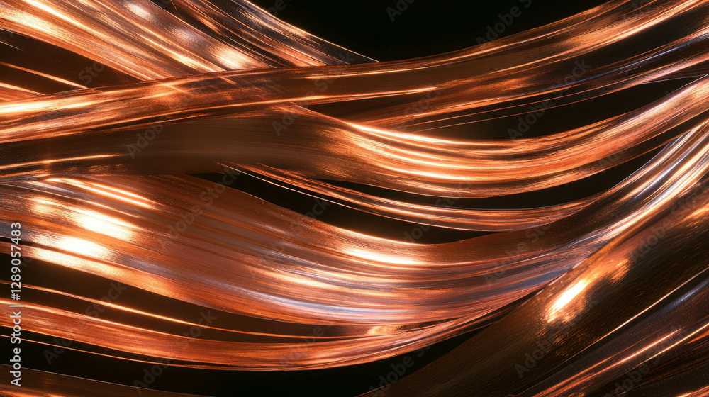 Poster copper texture with varied grain for artistic backgrounds and design projects