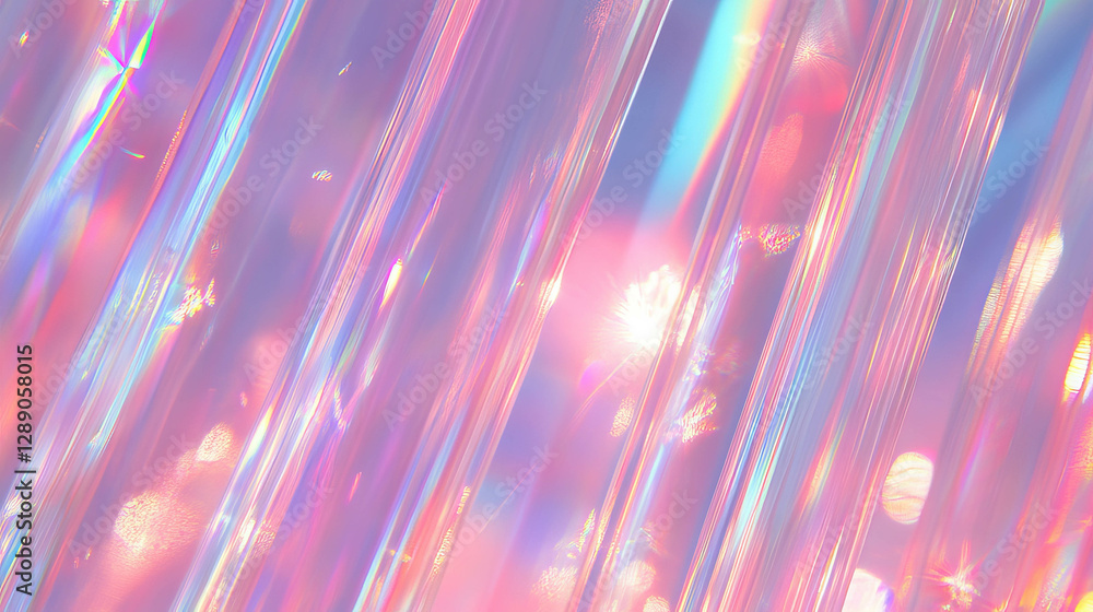 Aufkleber vibrant overlay texture of densely packed vertical ribbed pattern for creative design