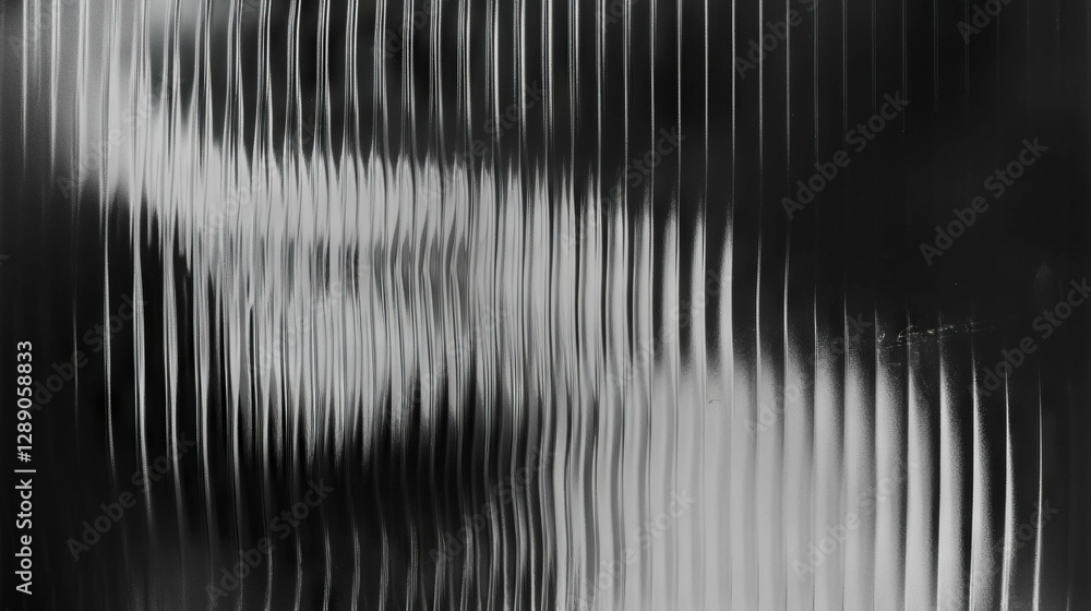 Poster Abstract overlay texture with irregular ribbed transparent pattern for design projects
