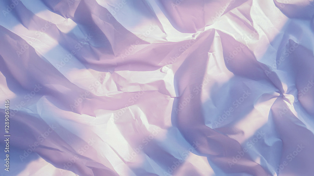 Poster abstract overlay texture of white creased paper for design and background
