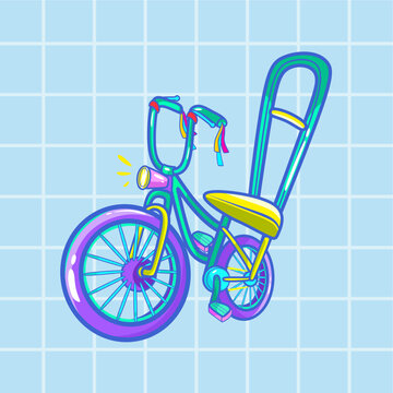 Retro Low Rider Bicycle 