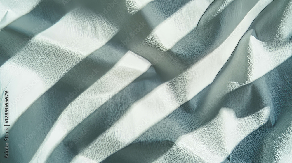 Aufkleber Abstract textured fabric overlay with deep diagonal patterns for design applications