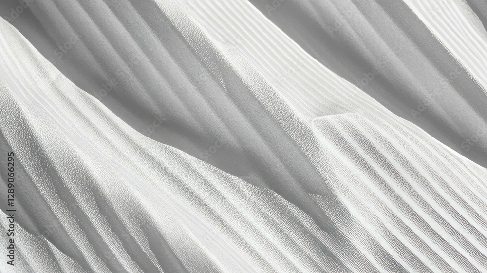 Aufkleber Elegant minimalistic diagonal ribbed texture for design projects