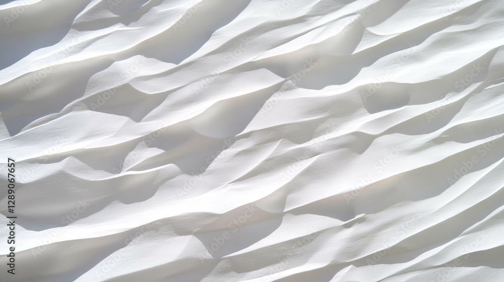 Aufkleber Minimalist design overlay texture with shallow angled rib patterns