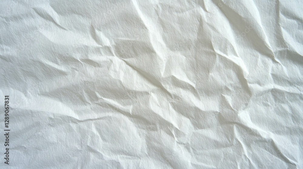 Aufkleber Minimalist texture with shallow curved creases for design and background