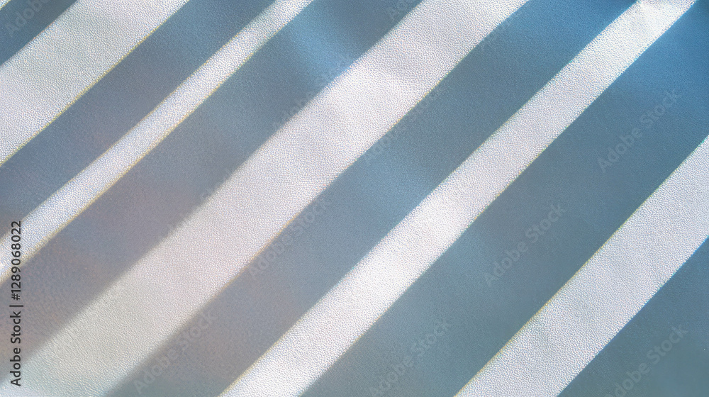 Poster Minimalistic abstract design with angled ribbed texture for modern background or overlay