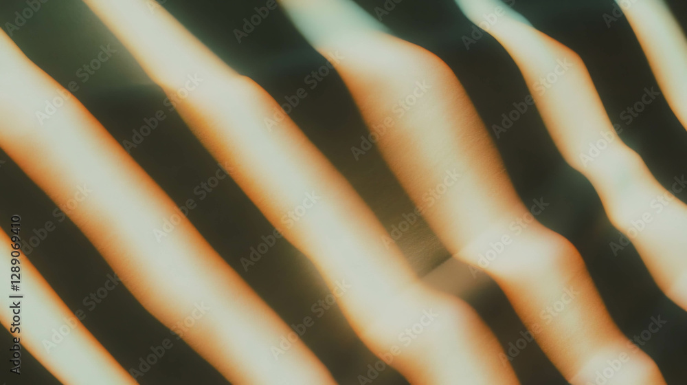 Aufkleber abstract design featuring textured angled ribbed craft paper for creative projects