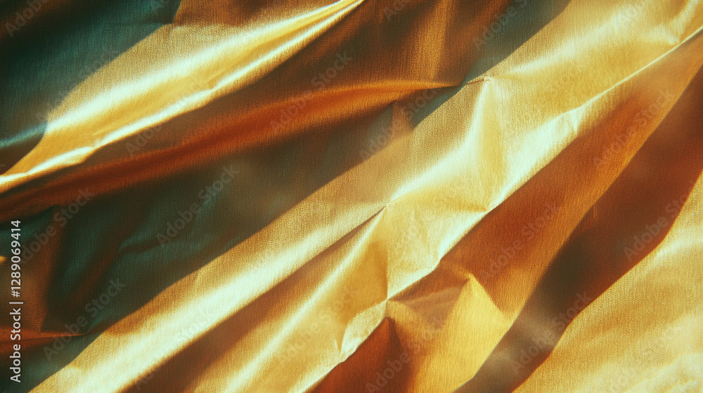 Poster Abstract textured angled ribbed craft paper background for creative design