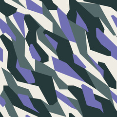 Urban geometric color seamless pattern