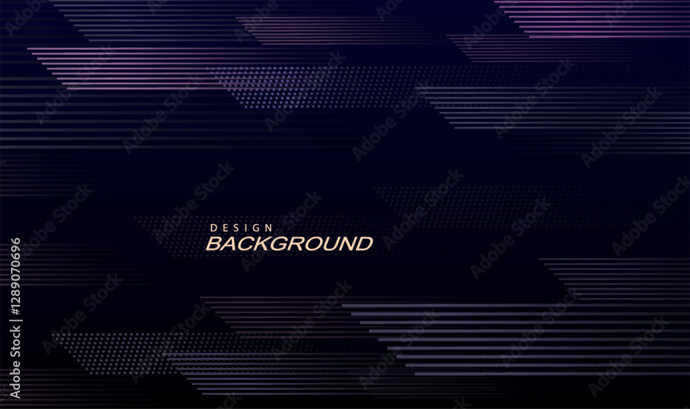 Wall mural geometric background with thin horizontal lines.