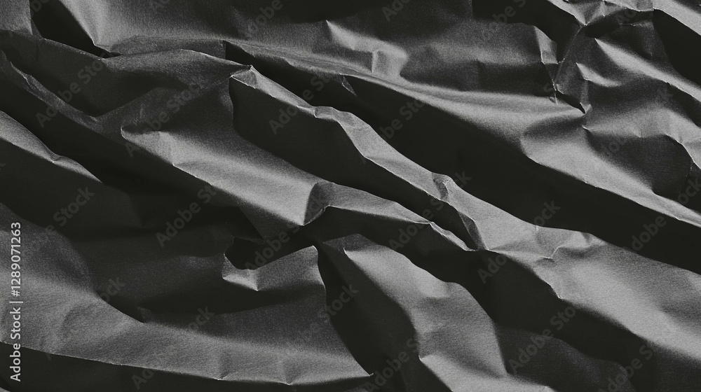 Poster Abstract irregular ribbed craft paper texture for background and design