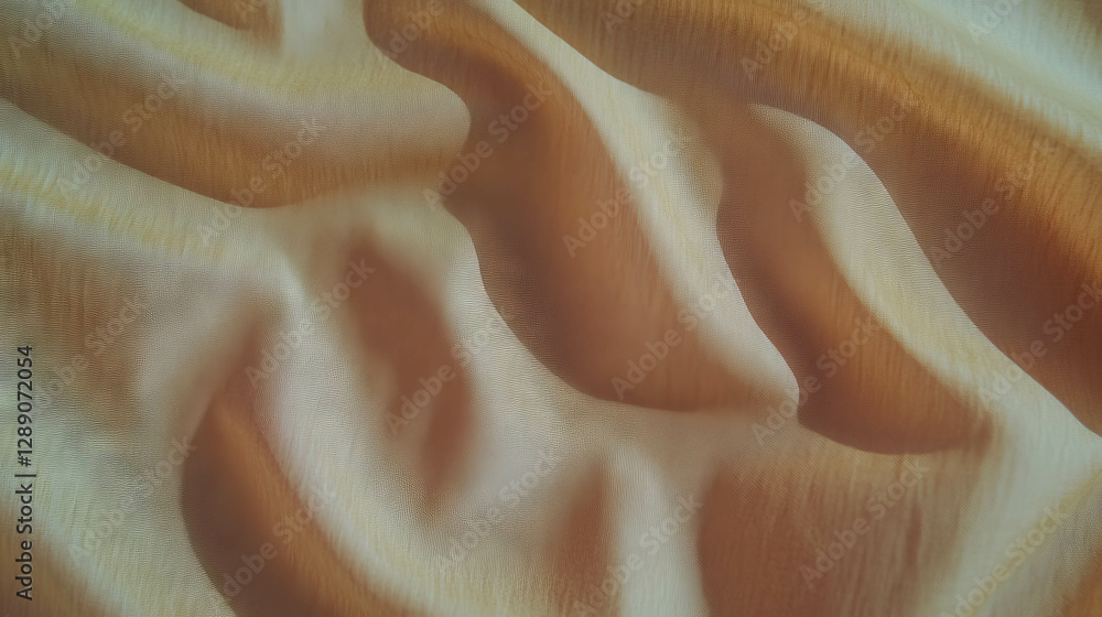Aufkleber Abstract texture of shallow curved ribbed surface design for creative projects