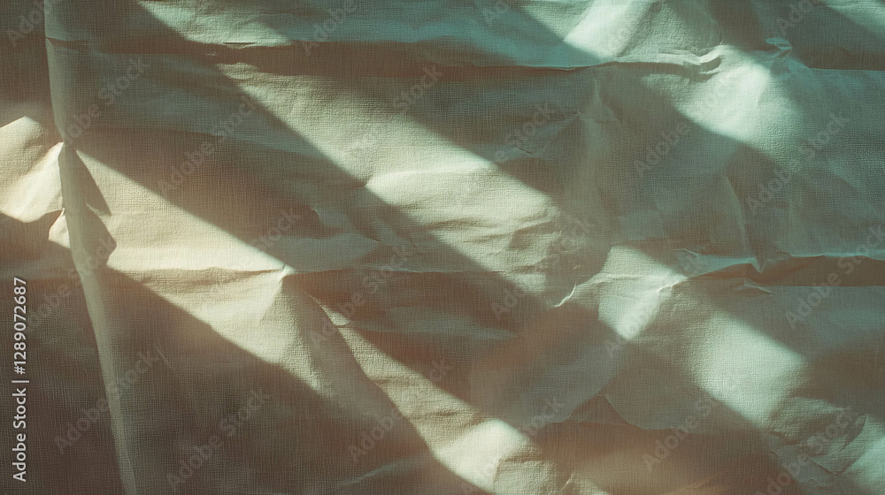 Poster Abstract textured surface with light and shadow patterns
