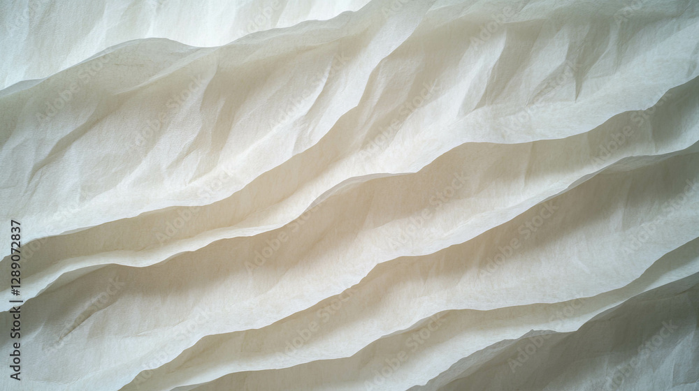Poster Elegant minimalist wavy texture for background and design