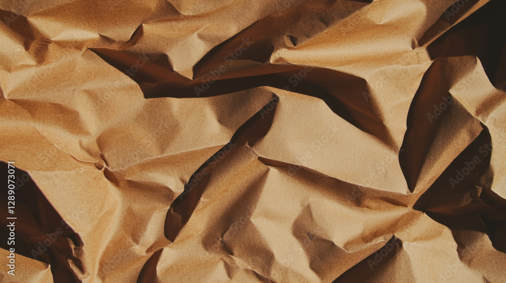Poster textured surface of uneven ribbed craft paper for creative design projects