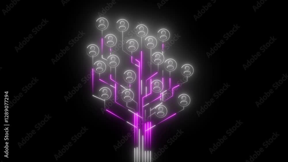 Aufkleber global network connections and social networking concept.