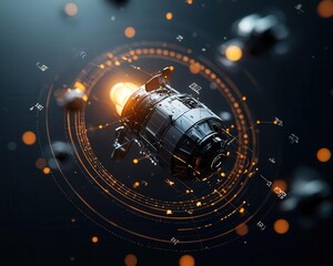 Space factory producing satellites and spacecraft for commercial missions, nextgen manufacturing