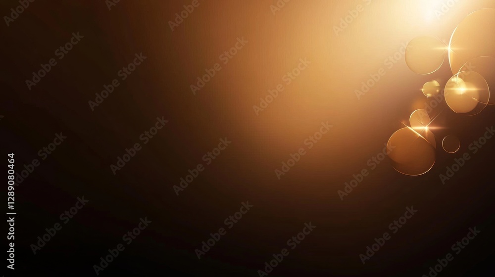 Poster captivating light reflections abstract background digital art soft focus environment high-contrast v