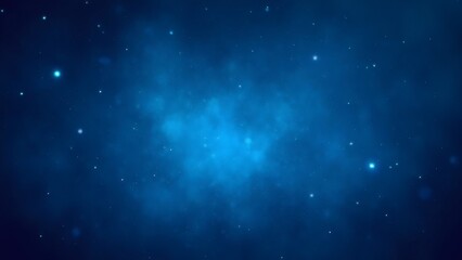 Fototapeta premium blue abstract star background galaxy
