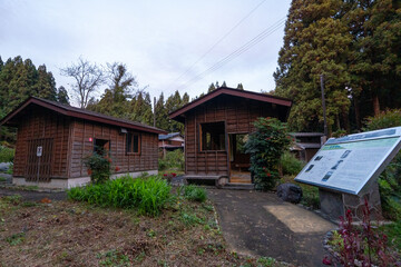 Historic old road “Salt Road” which is also a long distance hiking course and its surroundings