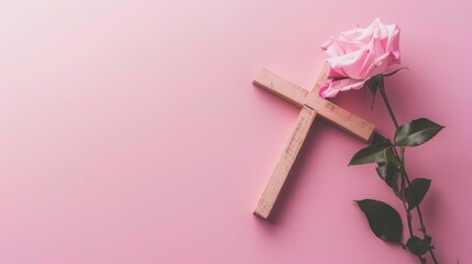 The Gentle Sentiments, Religious Metaphors and Cultural Interpretations under the Rose-pink Background of Good Friday