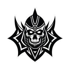 Skull Silhouette vector.