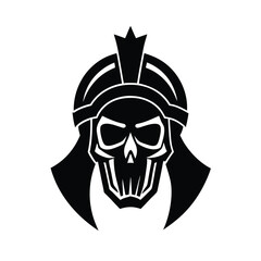 Skull Silhouette vector.