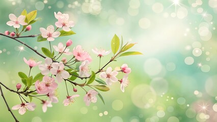 Fototapeta premium cherry blossom background