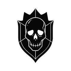 Skull Silhouette vector.
