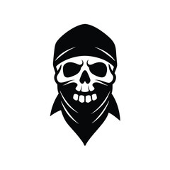 Skull Silhouette vector.