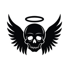 Skull Silhouette vector.