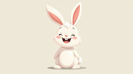 easter bunny cartoon character big