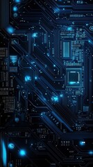 High tech background template design.