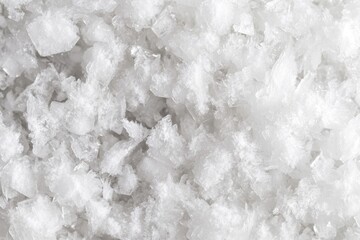 A heap of white sugar sitting on a table, perfect for baking or decorating