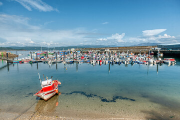 Finisterre is a municipality in the province of La Coruña, Galicia, Spain. It belongs to the region of Finisterre.