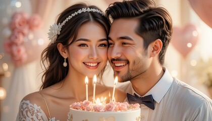 Happy anniversary sweet couple