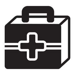 First Aid Kit  glyph icon