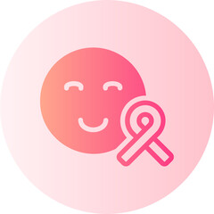 smile gradient icon
