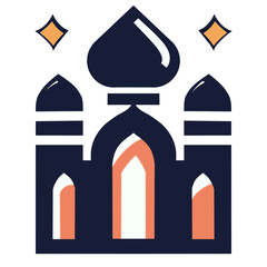 vector illustration of a mosque