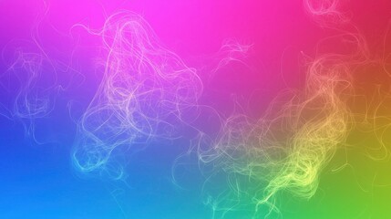 Abstract Colorful Swirling Energy Background