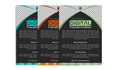 Minimalist Business Flyer Template: Clean, Editable, and Versatile.
