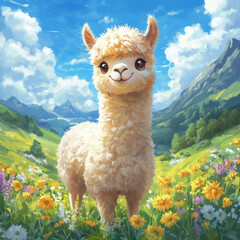 Alpaca , lama