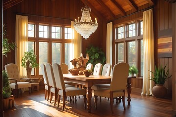 interior of a luxury home