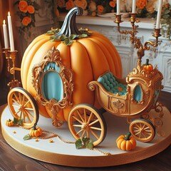 pumpkin and carriage