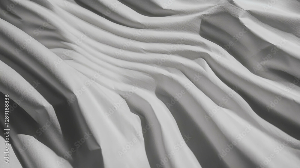 Poster fine ribbed grey paper texture with smooth light for design and backgrounds