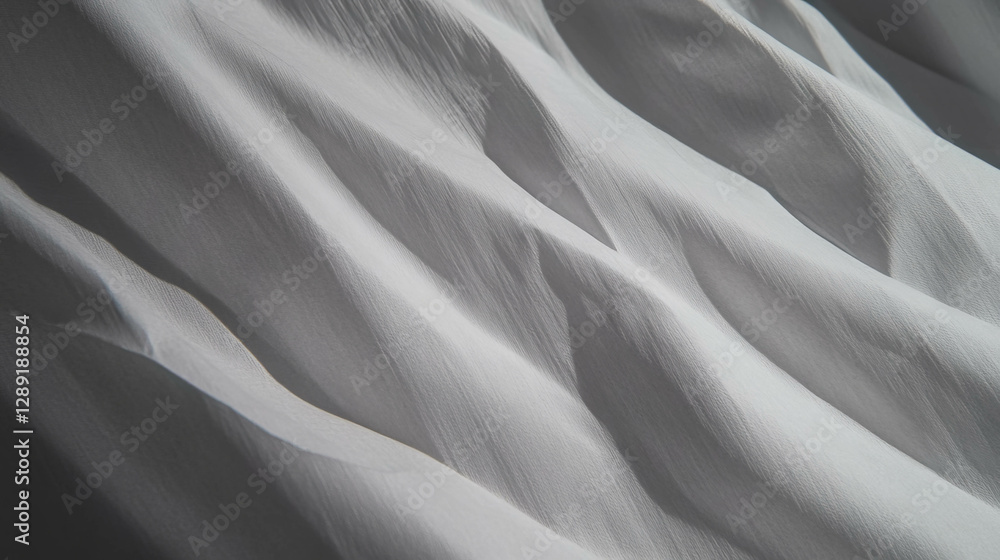 Poster subtle texture of fine ribbed grey paper with smooth light effect for creative design