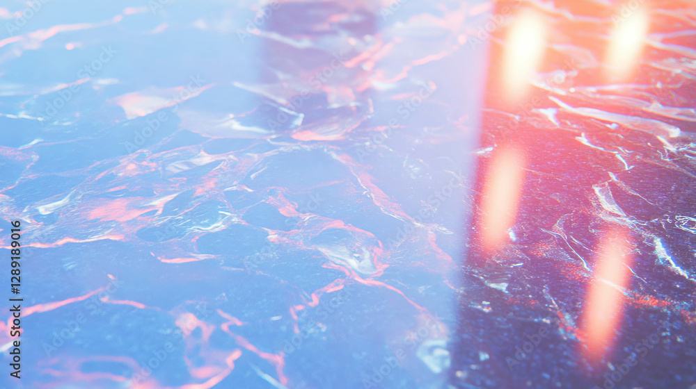 Poster abstract formica and glass texture with subtle light reflections
