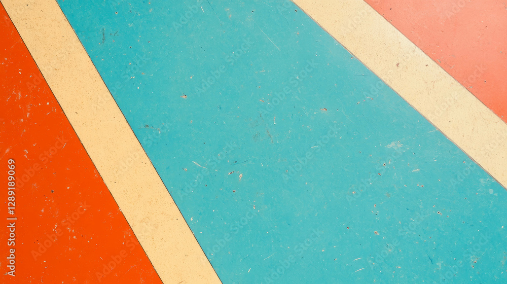Leinwandbilder bold color blocks of formica texture with geometric pattern for creative design